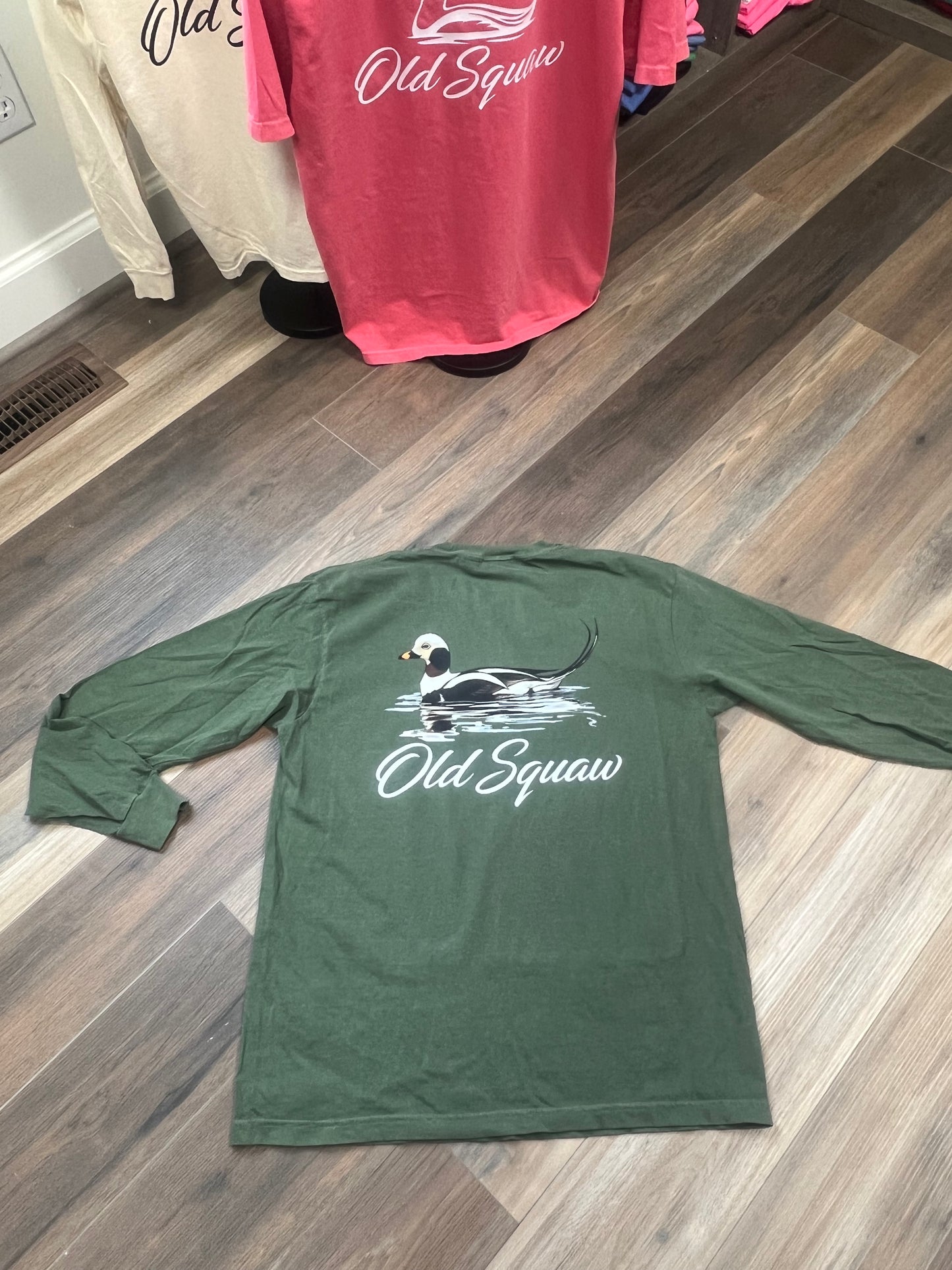 Old Squaw Long Sleeve Comfort Colors