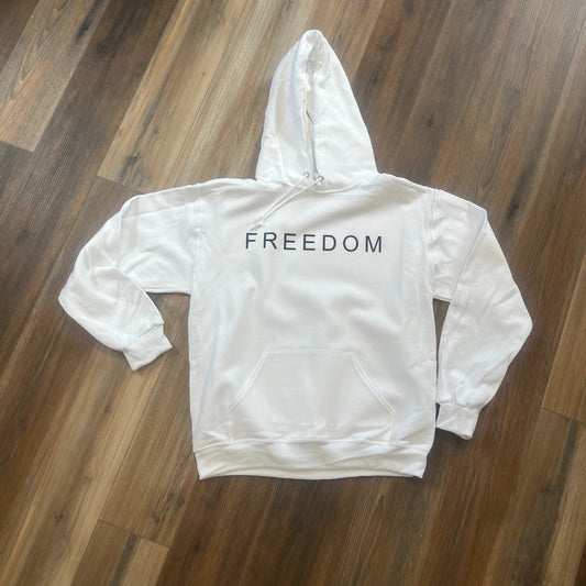 Freedom Print on Gildan Hoodie