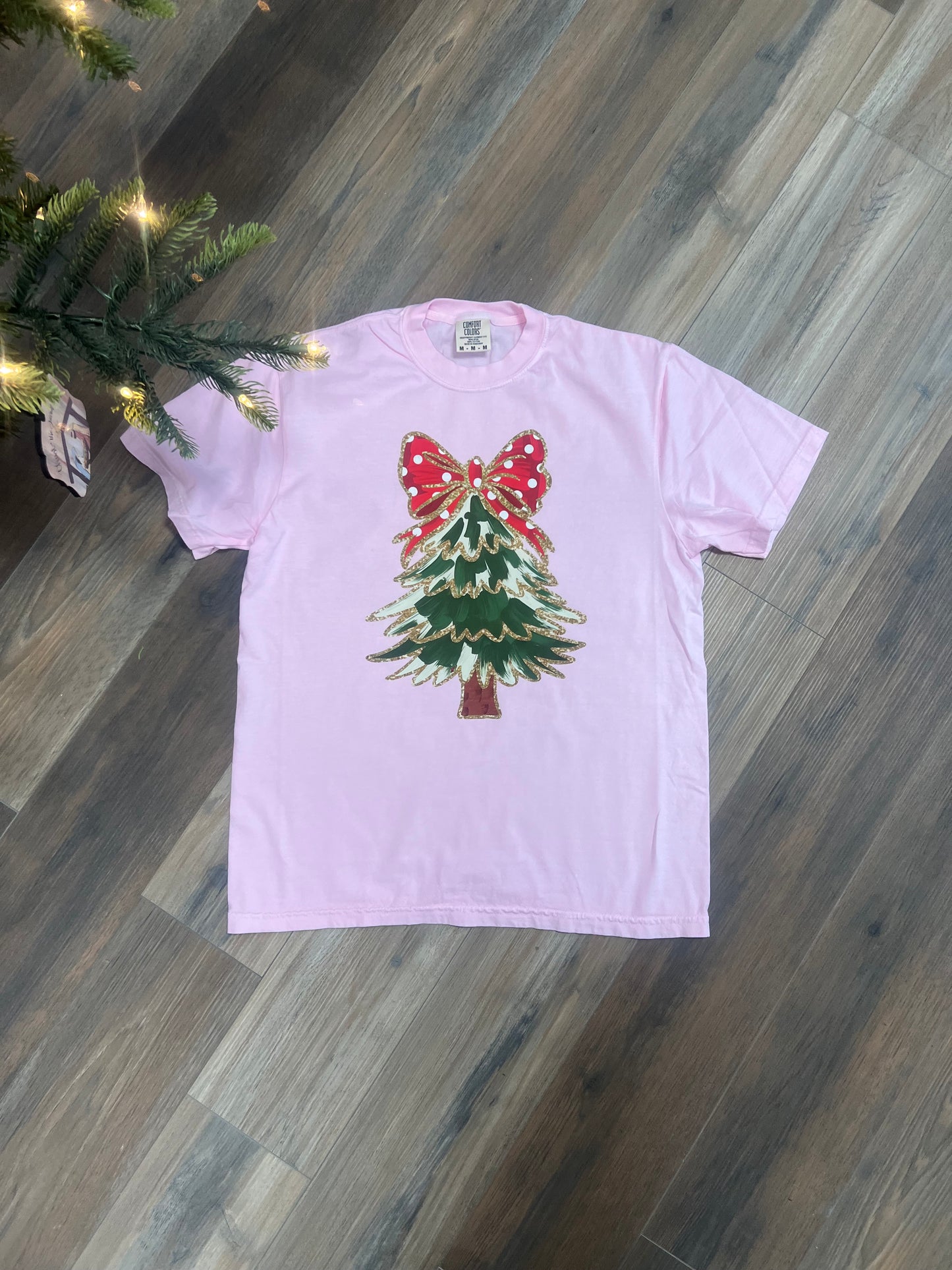 Christmas Tree Comfort Color Shirt
